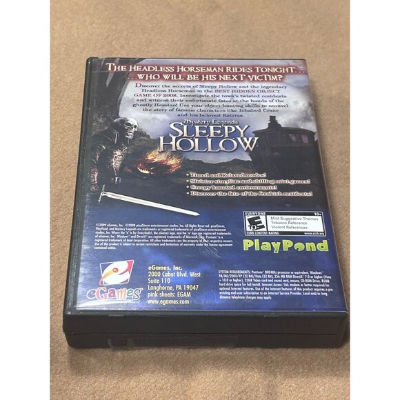 Mystery Legends Sleepy Hollow Plus 2 Bonus Video Games - Picture 2 of 6